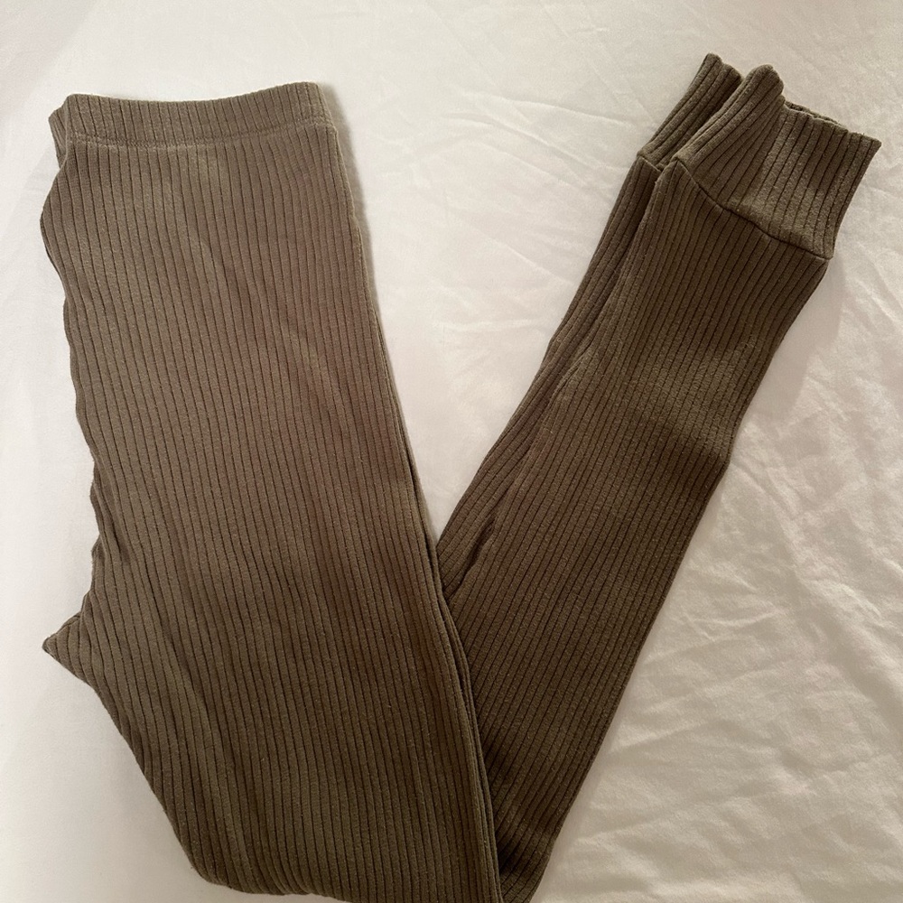 THE SIMPLE FOLK organic cotton ribbed legging